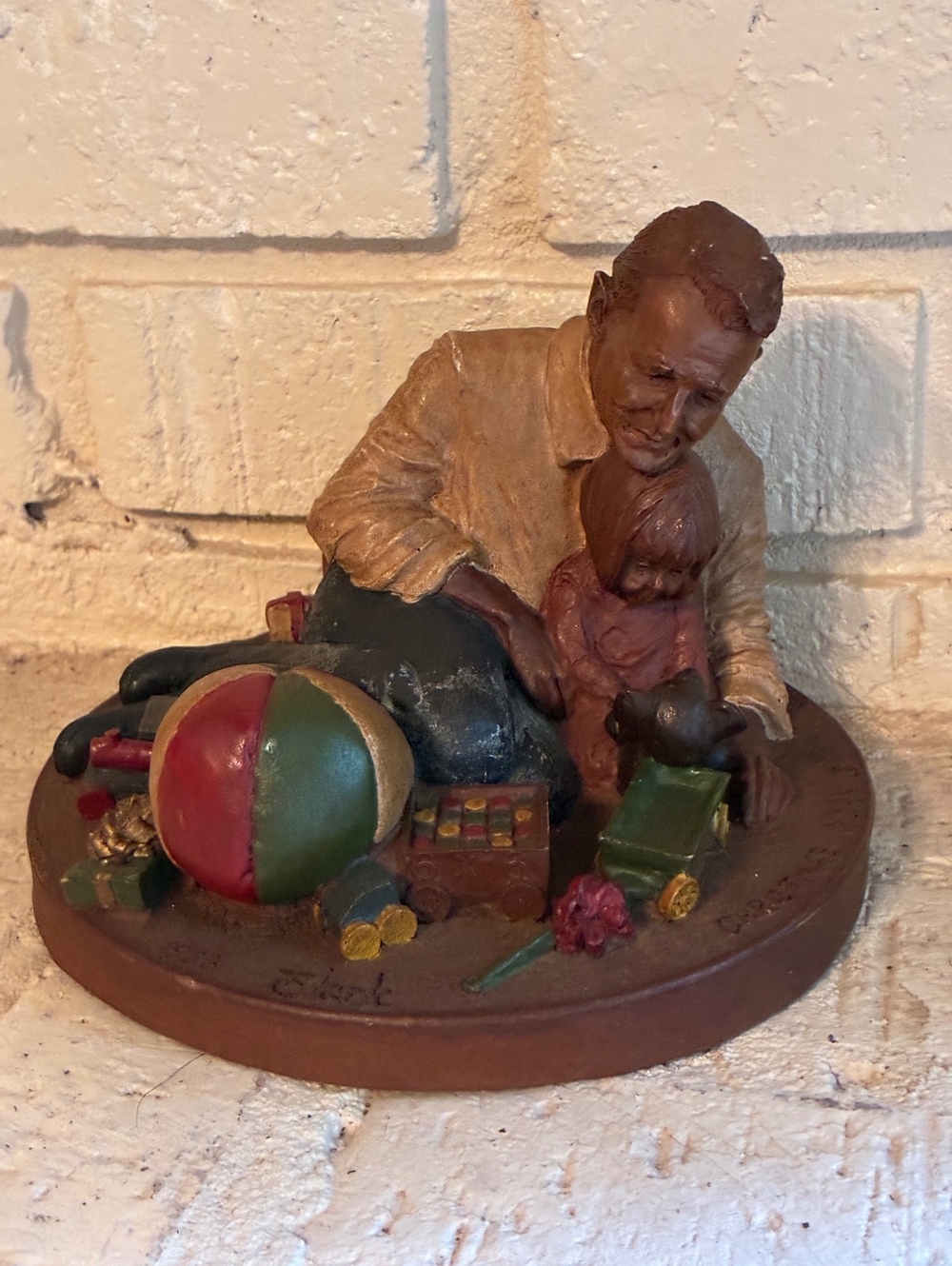 1988 Tom Clark Sculpture Figurine - Christmas